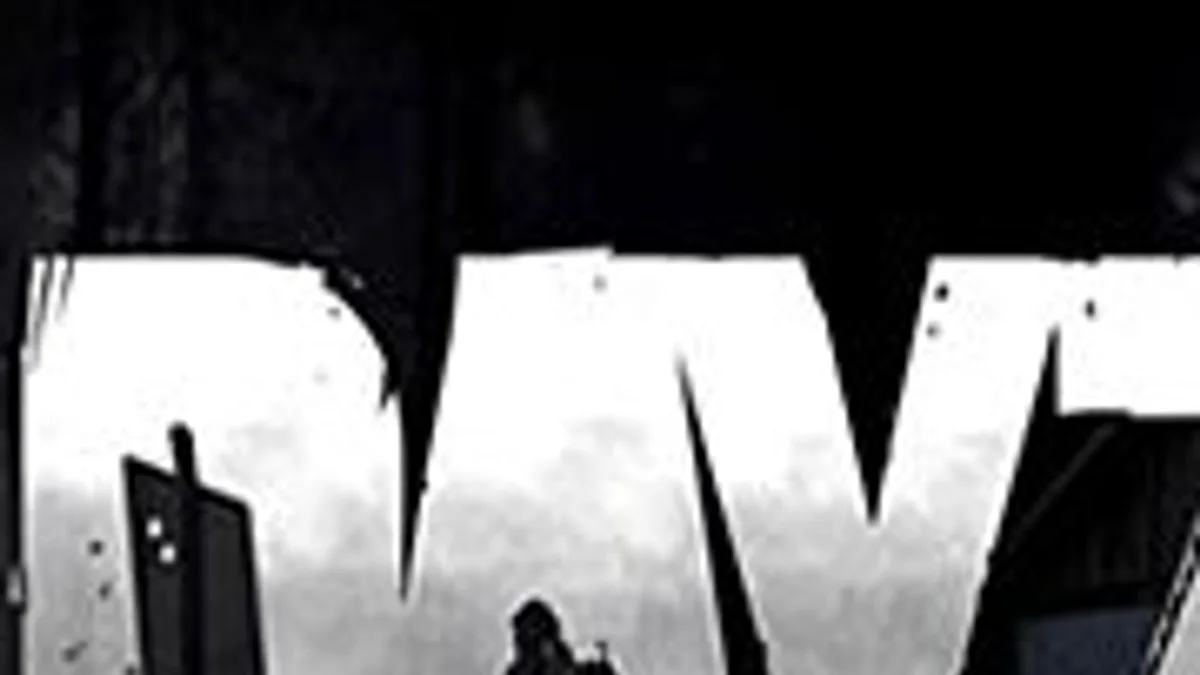 DayZ gameplay screenshot from IGN showing combat and map pressure
