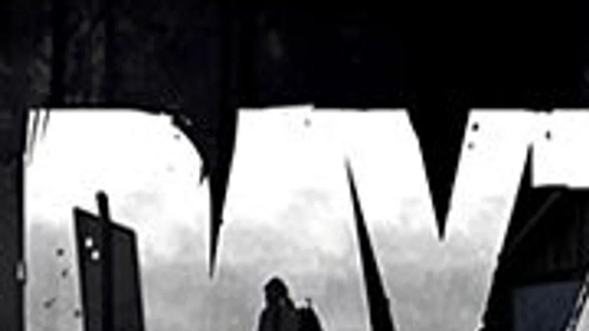DayZ gameplay screenshot from IGN showing combat and map pressure