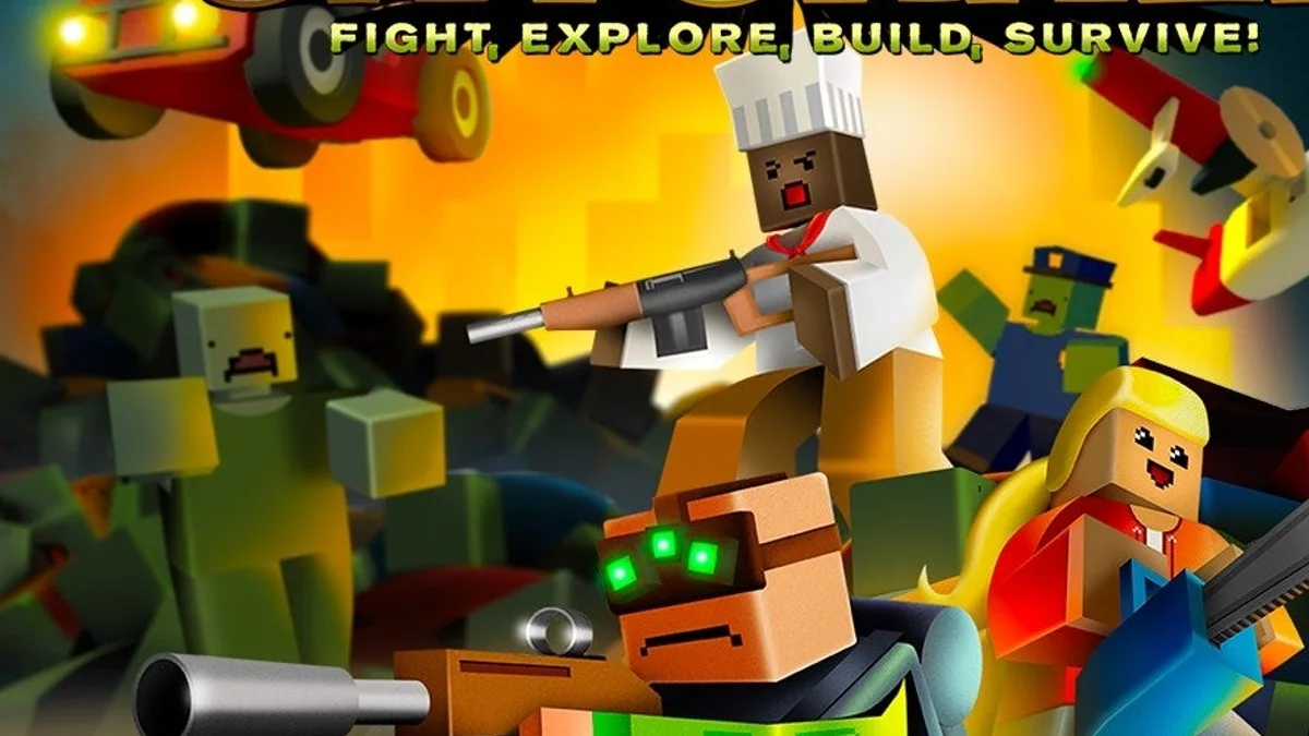 Unturned gameplay screenshot from IGN showing combat and map pressure