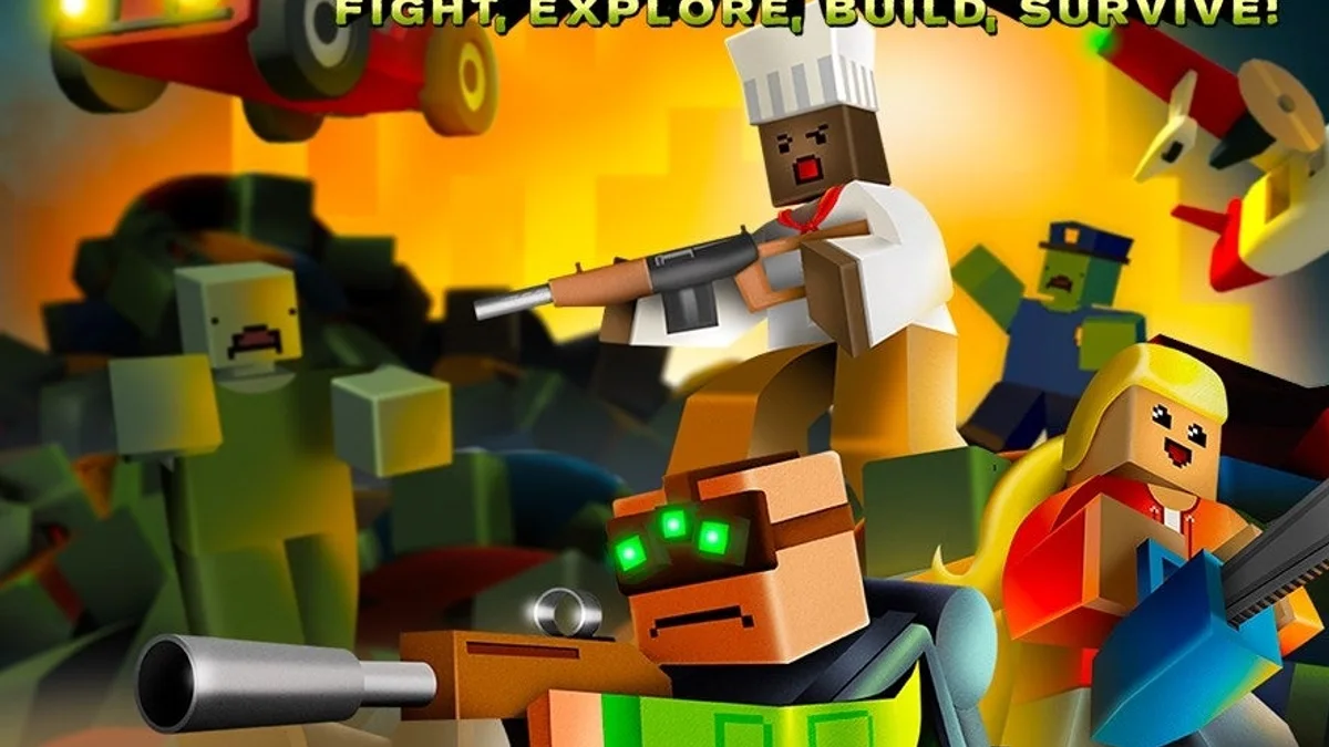 Unturned gameplay screenshot from IGN showing combat and map pressure