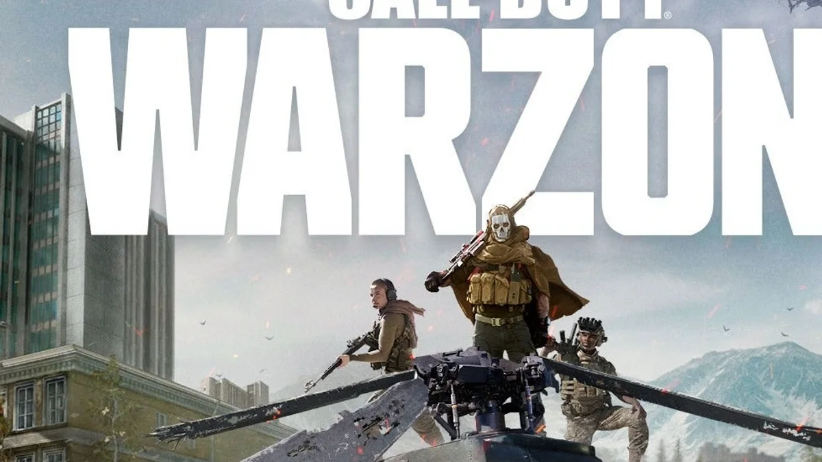 Call of Duty: Warzone gameplay screenshot from IGN showing combat and map pressure